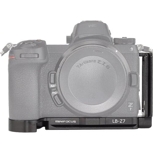 MINIFOCUS Z6 Z7 L Plate for Nikon Z6 Z7 Camera Vertical L-Bracket Plate Tripod QR Quick Release Side Plate for RRS Arca-Swiss