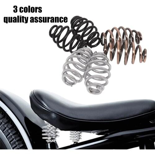 Motorcycle Seat Spring Mounting Saddle Seat Spring For Harley Bobber Softail XL 883 1200 Sportster Custom