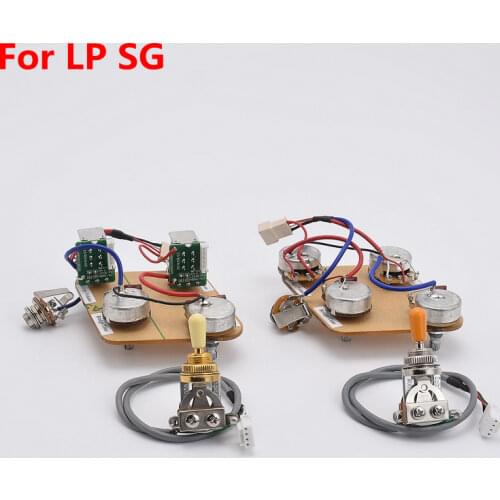1 Set Original Genuine Epi Loaded Pre-wired Wiring Harness Prewired Kit For LP SG DOT