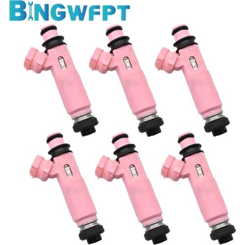6X 23250-20030 Fuel Injector For Toyota Lexus RX300 RX330 RX350 2002-2008 23209-20030 2325020030 2320920030