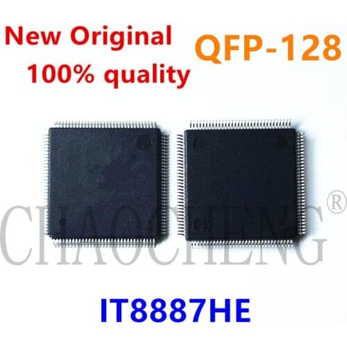 2 peça) 100% new chipset it8887he axa axs QFP-128