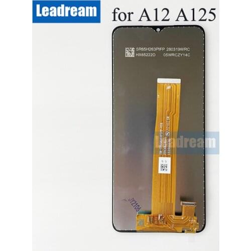 5Pcs Original LCD Display For Samsung Galaxy A12 A125F A125F LCD with touch screen digitizer Assembly replacement Repair Parts