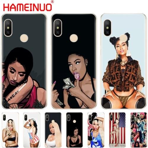 Cover Case For Xiaomi Mi 8 Se A2 Lite Redmi 6 6a 6 Pro Note 6 PRO Pocophone F1 For Redmi S2 Coque Bag Sexy Nicki Minaj