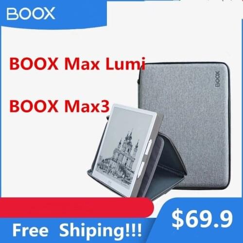 2021 case for Onyx Boox Max Lumi/Max3 13.3 Leather Case Multi-function Business Zipper Bag Tablet Protective Cover Clutch
