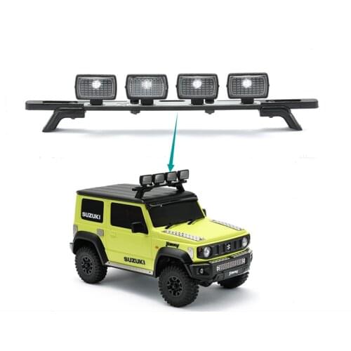 DJ AXIAL SCX24 Roof Lamp Car LED TOP Square Light RC Car Parts Modification Upgrade Accessories Jeep carro de control remoto