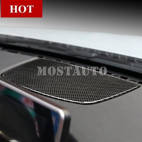 For BMW 3 Series 4 Series F30 F31 F32 F34 Carbon Fiber Center Dashboard Panel Cover 2013-2018 1pcs Car Accessories Interior