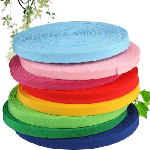 Textil Cintas Elasticas Green Belts Nylon Green Webbing Off White Belt Trimming Stripe Fabric for Bow Pack Ribbon Nylon