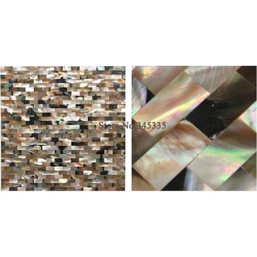 Fashion natural penguin sea shell mosaic tile groutless mother of pearl kitchen backsplash bedroom tv background wallpaper