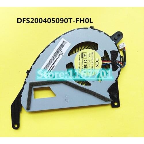 New Original Laptop/Notebook CPU Cooling Fan For FCN DFS200405090T-FH0L 4BFF9FAKE00