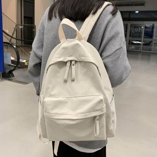 New Trend Women Backpack Fashion Female Backpack Cotton Fabric Travel School Bag For Teen Casual Large Capacity Bookbag