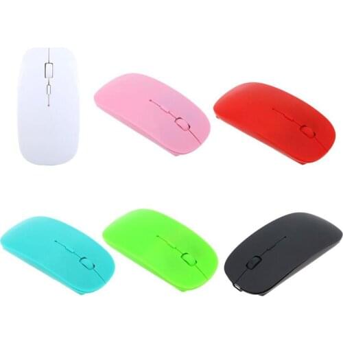 1600 DPI USB Optical Wireless Computer Mouse 2.4G Receiver 4 Buttons For PC Laptop