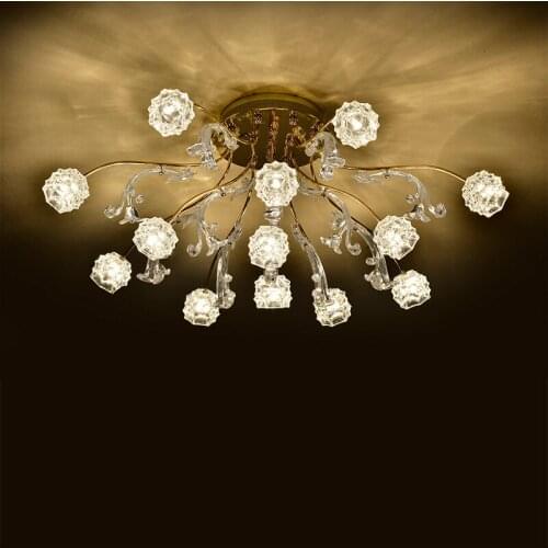 Living room personality creative ceiling led bedroom remote control simple iron shaped restaurant lights led ceiling lighting