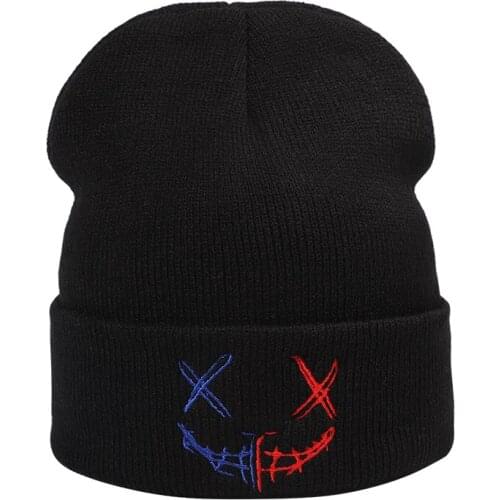 2021 autumn and winter personalized embroidery knit hat pullover hat mens hats womens hats street hats outdoor leisure warmth