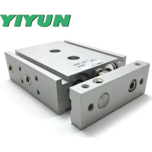 CXSM25-10/15/20/25 YIYUN brand perform Pneumatic components air tool Dual rod cylinder with guide function CXS CXSM series