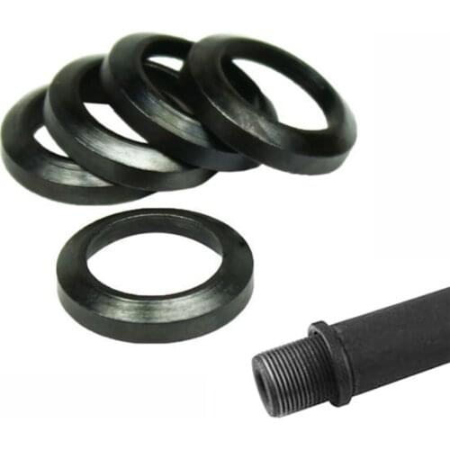 5pcs airsoft AR 15 M4 tactical gun accessories Steel Muzzle Brake Crush Washer .223 1/2x28 .308 5/8x24 for hunting shooting