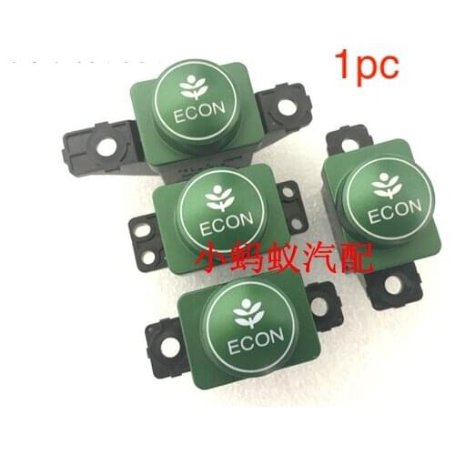 1pc for honda 9th Accord Vezel XRV crider Civic CRV Jade Odyssey Green Leaf Energy-saving Switch ECON Button