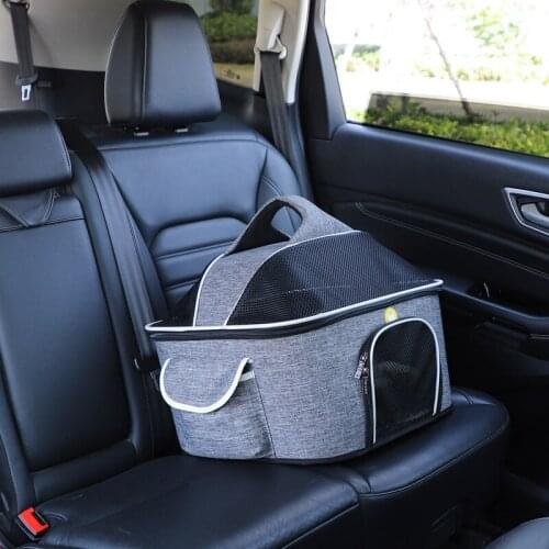 1pc Multi-functional Folding Pet Puppy Dog Carrier Dog Cat Car Seat Basket Mat Cage Safe Carry Seat Bag Pet Shoulder Bag Carrier