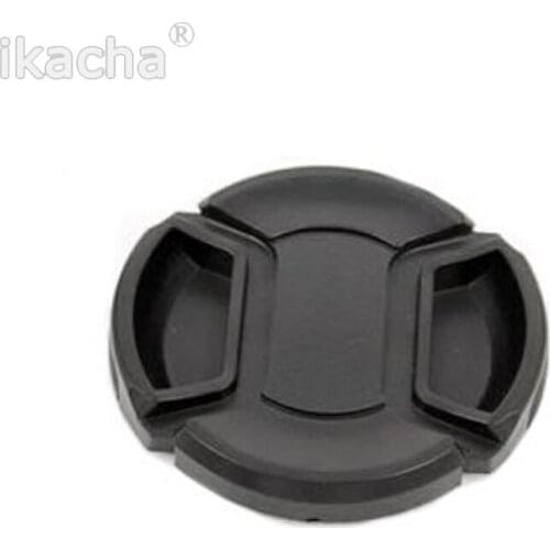 10pcs/lot 52mm Center-pinch Front Lens Cap Cover For All 52mm Lens Filter With Cord