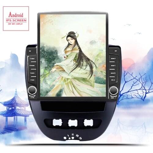 6+128G Android 10 Car DVD Player For PEUGEOT 107 Citroen C1 Toyota Aygo 2005 - 2011 Radio GPS Navigation RDS IPS Tape Recorder