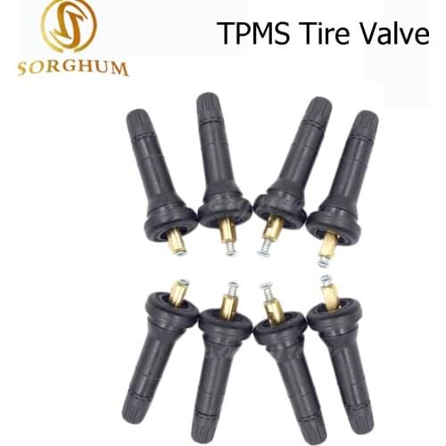 8PCS TPMS Tire Valves For Buick / Regal / Lacrosse Alloy Tubeless Valve Tyre Pressure Monitoring System Sensor Stem