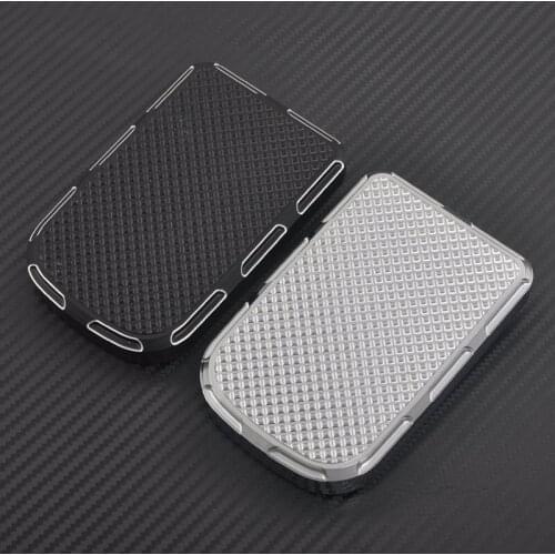 Motorcycle Aluminum Large Foot Pegs Footrest Brake Pedal Pad Cover For Harley Touring Electra Street Glide Softail Fat Boy Dyna