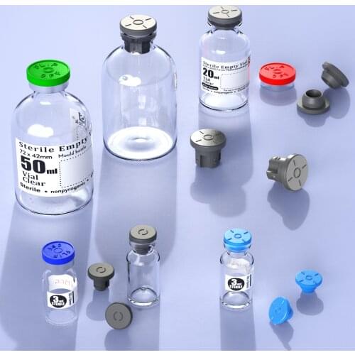 13mm 20mm butyl Stoppers Mushroom 100pcs,For Glass Vial and Liquid Culture Jars, Can Be Sterilized by Steam and Repeated Used