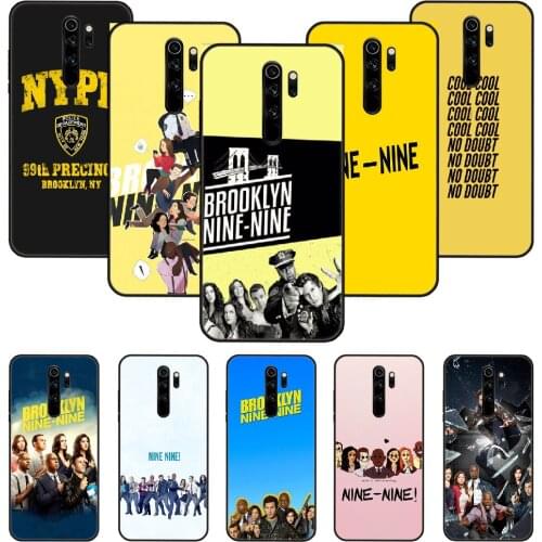 Phone Case For Xiaomi Redmi Note 8 8T 7 7A 9 9S 8A 4 5 Pro Black Cover Hoesjes Trend Bumper Tpu Brooklyn Nine Nine 99