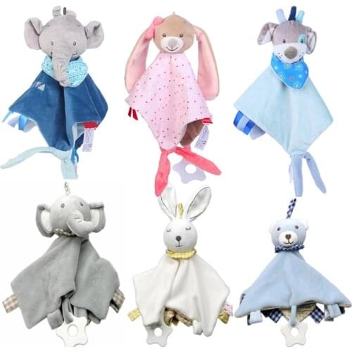 Baby Stuffed Animal Toys Soothe Baby Appease Towel Soft Plush Comforting Toy Soothing Towel Baby Newborn Sleep Toys Plush Toy