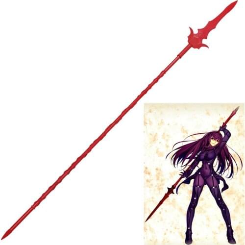 Fate Grand Order Scathach Cosplay Props Spear Skadi FGO Cosplay Stick Wand Weapons for Halloween Carnival Party Accessories Prop