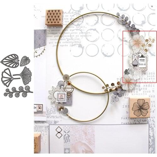 Leaves Metal Cutting Dies for Scrapbooking Handmade Tools Mold Cut Stencil New 2021 DIY Card Make Mould Model Craft Decoration