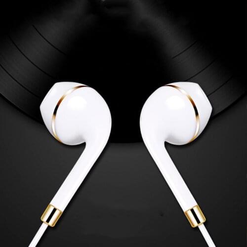 3.5mm In-Ear Earphone with Microphone Bass Stereo Earbuds for IPhone Xiaomi Headphone Ergonomic Universal Mobile Gaming Earphone