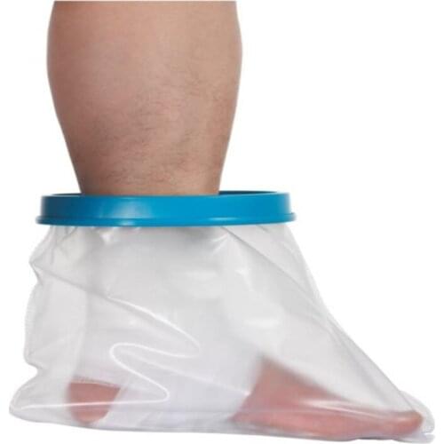 Foot postoperative waterproof cover care set sprain injury waterproof protection fracture gypsum bath protective cover Protector