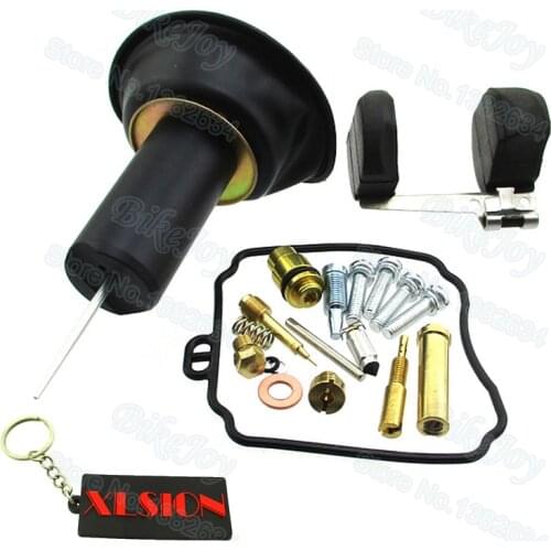 Carburetor Repair Rebuild Kit Carb Plunger Float Gasket For Yamah Virago 250 XV250