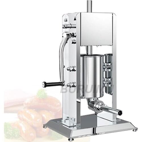 Manual Vertical Sausage Filler Hand Sausage Machine Ham Filling Machine Sausage Making Machine All Stainless Steel Materials