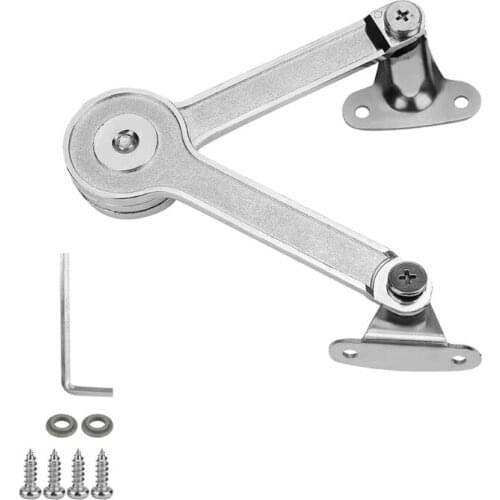 Heavy Duty Lid Support Hinge Folding Toy Box Hinge 75°/ 90° / 110° Angle Lid