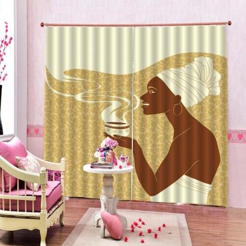 India girl cloth curtain Southeast Asian style bedroom living room Window curtain Multi-size Polyester Drapes Decor