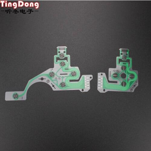 Replacement Buttons Ribbon Circuit Board for PS4 JDS-030 jdm 030 3.0 Controller Conductive Film Keypad flex Cable PCB