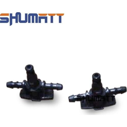 10PCS Common Rail Fuel Injector Oil Return Pipe Plastic Tee Joint For Siems Injector