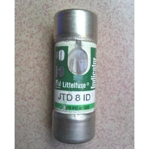 5PCS JTD ID 8 genuine American Littelfuse Lite delay type fuse / fuse 8A