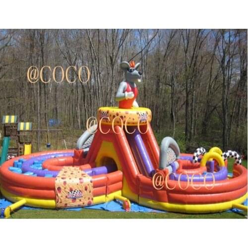 Free ship to sea port,custom made Outdoor Giant Adults Kids Inflatable Obstacle Course, Challenge inflatable maze obstacle game