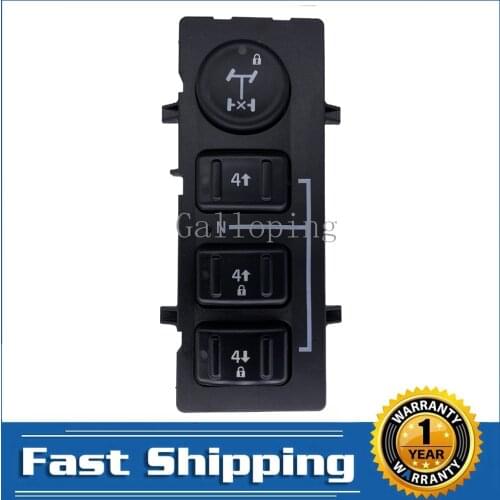 4WD 4x4 Wheel Transfer Case Selector Button Dash Switch For Hummer H2 2003-2007 19259310