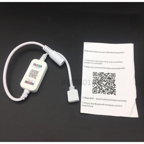 DC 5V-24V Bluetooth LED Light Controller Mini Wireless Dimmer 3 Channel RGB Led Controller For RGB LED Strip Light