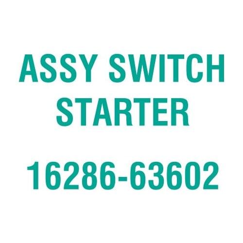 For Kubota 16286-63602 ASSY SWITCH STARTER