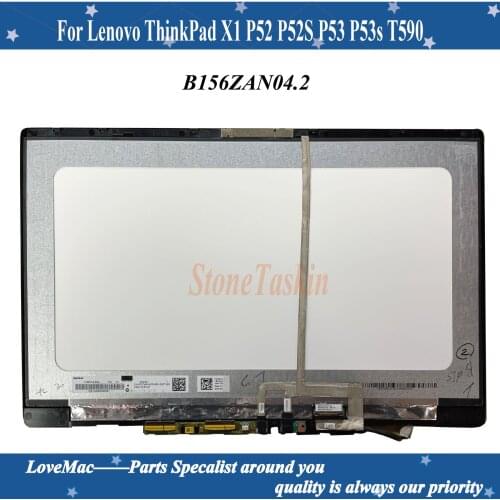 For Lenovo ThinkPad X1 P52 P52S P53 P53s T590 LCD LED Screen 4K 3840*2160 EDP 40 pins 15.6" LQ156D1JW42 B156ZAN03.2 B156ZAN04.2