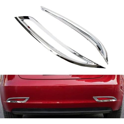 For Tesla Model 3 2019 2020 Back Tail Rear Fog Light Lamp Frame Car Parts Accessories