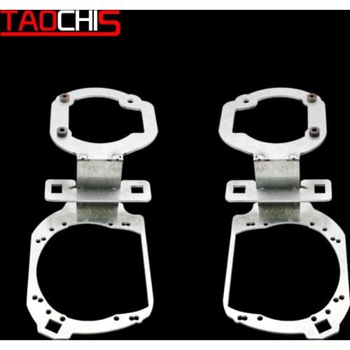 Taochis Car-Styling Frame Adapter Module DIY Bracket Holder For Chevrolet Captiva C100 2008-2011 Hella 3R G5 3 5 Projector Lens