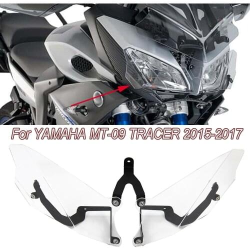 For YAMAHA MT09 MT 09 TRACER 2015 -2017 New Headlight Guard Protector Screen Lens Cover Motorcycle Accessories