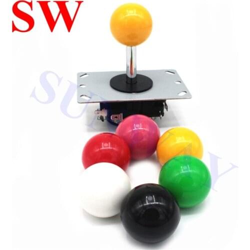 New Arrival DIY Arcade joystick Copy Sanwa Joystick with 4/8 Way Fighting Joystick with Mircoswitch for Vending Machine