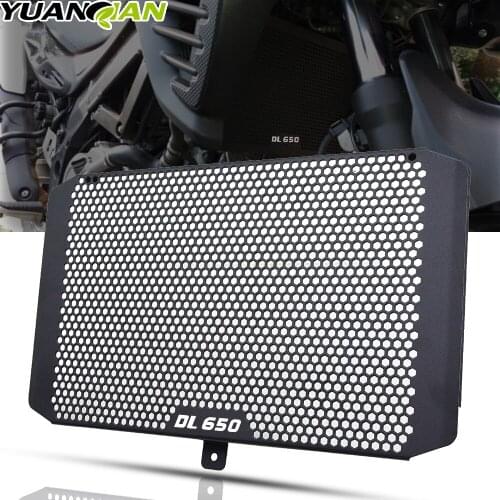 Radiator Grille Guard Oil Cooler Protector For SUZUKI V-Strom DL650 DL 650 2012 2013 2014 Motorcycle Fuel Tank Pr 650GTA 650XT