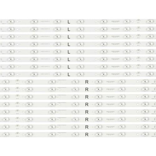 80pcs/5set LED Backlight strip For TX-55DX600B TX-55AX630 TX-55AX630B TX-55AX630E TB5509M 550TV01 550TV02
